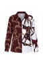 Burgundy / Offwhite