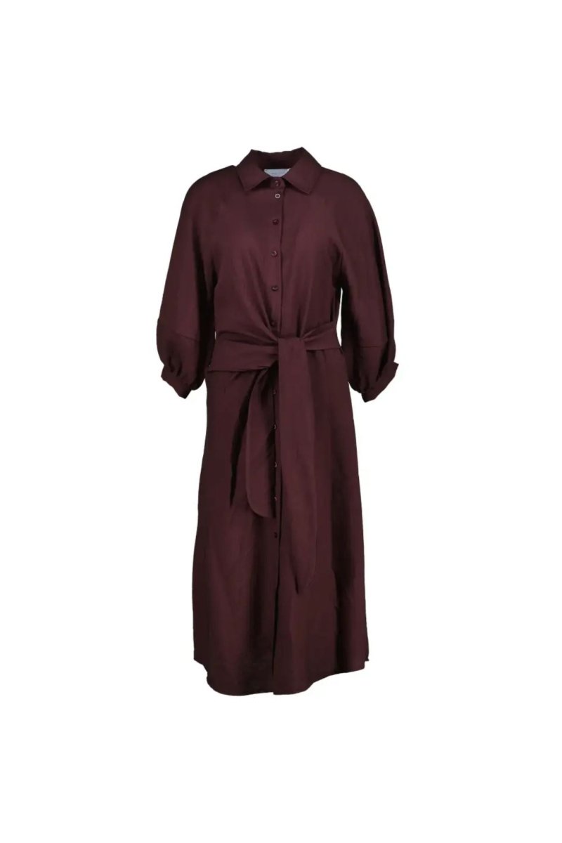 Llibertad dress Aubergine
