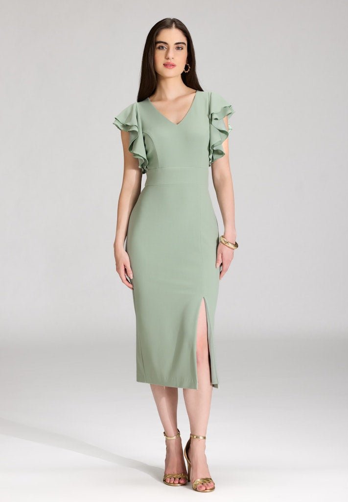 Nitalie dress Pistachio Green – Dresses Boutique B.V