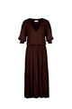 Polly SS dress Choco - Dresses Boutique B.V.