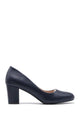 Block pump Navy - Dresses Boutique B.V.