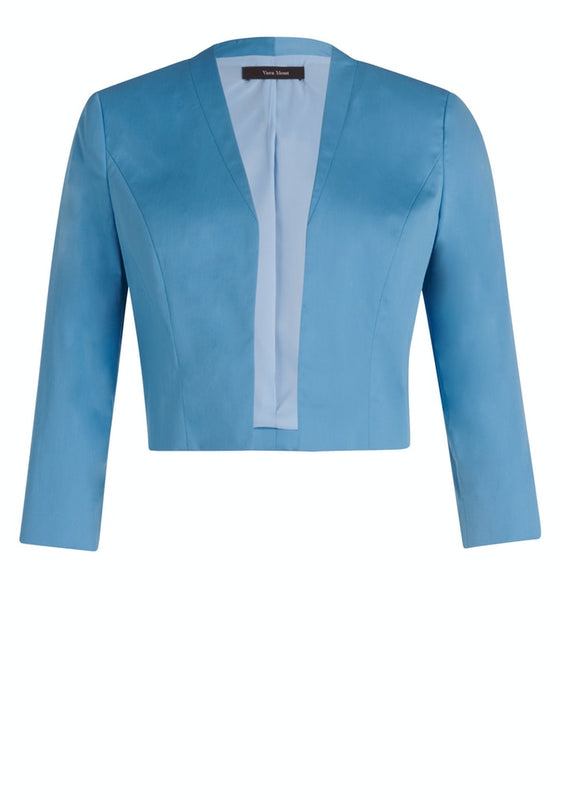 Vera Mont - Riva blazer -  - 42 / Pigeon blue - Dresses Boutique jurkenwinkel Sittard