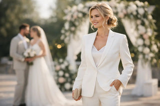 Broekpak voor bruiloft dames dat elegant staat - Dresses Boutique B.V.