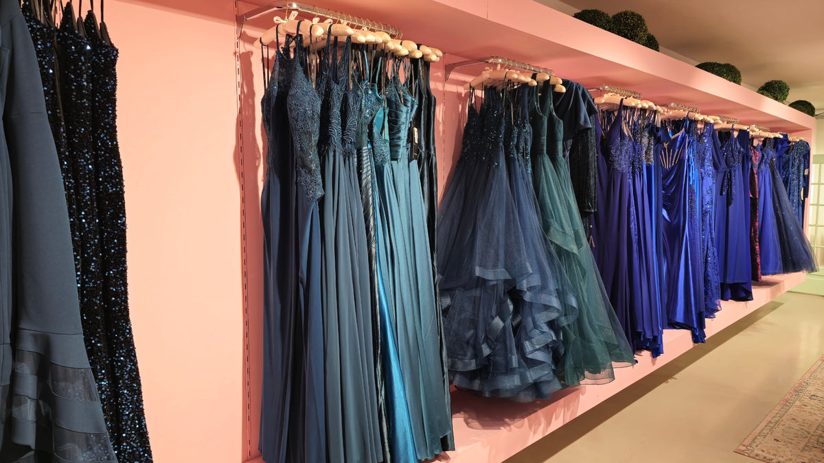 Galajurken en sfeer in de boutique