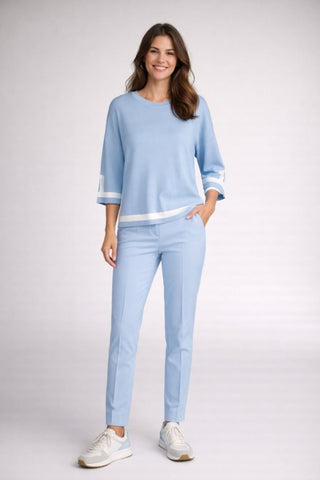 Dahlia sweater Light blue - Dresses Boutique B.V.