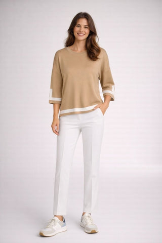 Dahlia sweater Camel - Dresses Boutique B.V.