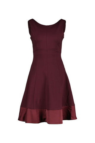 Abano dress Burgundy - Dresses Boutique B.V.