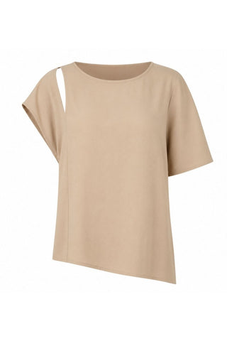 Acosse shirt Beige - Dresses Boutique B.V.