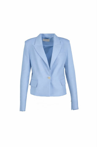 Amber blazer Light blue - Dresses Boutique B.V.