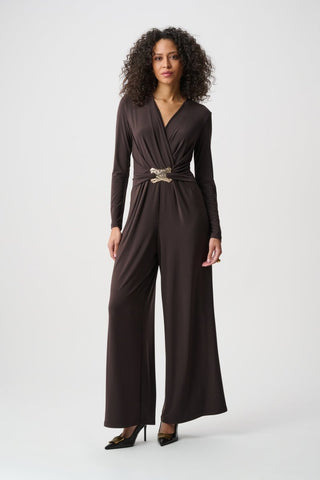 Anye wide - leg wrap jumpsuit - Dresses Boutique B.V.