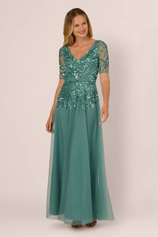 BeadedMeshLongDress_GreenSlate_3