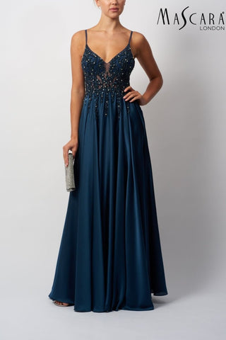 Beaded straps Airforce - Dresses Boutique B.V.