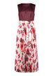 Patch Dark Red / Cream