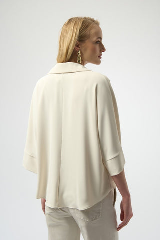 Boxy wrap top - Dresses Boutique B.V.