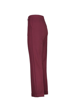 Bratislava pantalon Bordeaux - Dresses Boutique B.V.