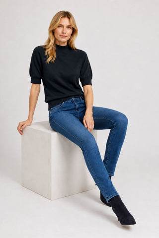 AnemoneBBHalias knit Navy - Dresses Boutique B.V.