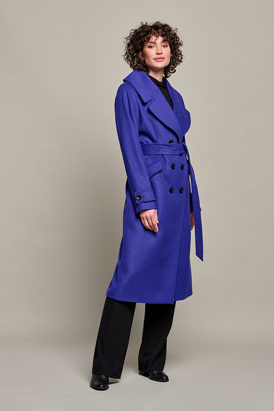 Cassandra coat Purple