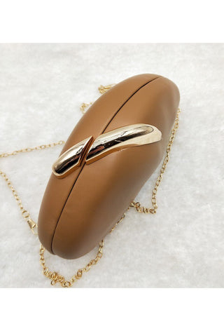 Cerul clutch Camel - Dresses Boutique B.V.