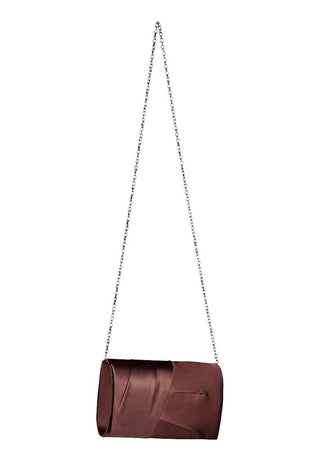 Chelsey clutch Espresso Brown - Dresses Boutique B.V.