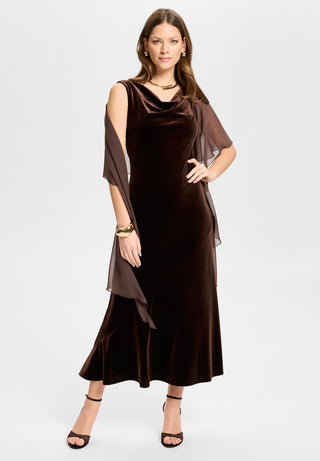 Chiffonflowstole_ChocolateBrown_5