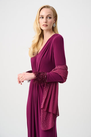 Claretta scarf rhinestones - Dresses Boutique B.V.