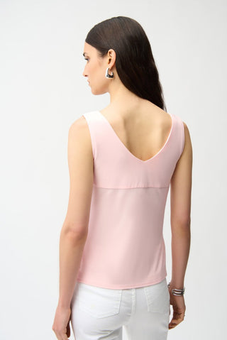 Classic V - neckline Cami Petal Pink - Dresses Boutique B.V.