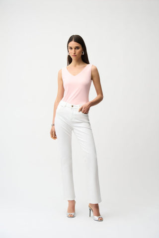 Classic V - neckline Cami Petal Pink - Dresses Boutique B.V.