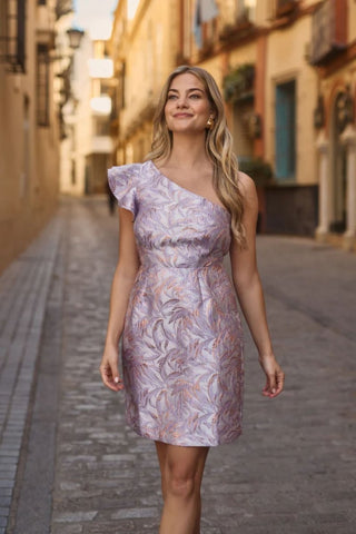 Deva jaquard dress - Dresses Boutique B.V.