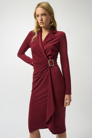 Dibina dress Merlot - Dresses Boutique B.V.