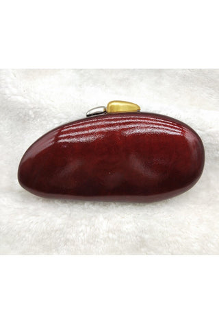 Egga clutch Burgundy - Dresses Boutique B.V.