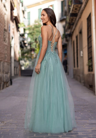 Emani dress Dusty Green - Dresses Boutique B.V.