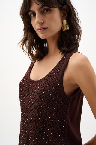 Embellished Knit Camisole - Dresses Boutique B.V.