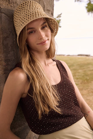 Embellished Knit Camisole - Dresses Boutique B.V.