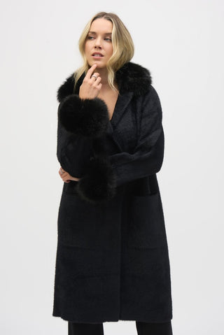 Fana cardi coat Black - Dresses Boutique B.V.