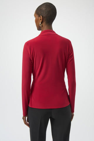 Fitted wrap top - Dresses Boutique B.V.