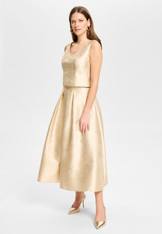 Floraljacquardskirtwithpleats_ChampagneBeige_6
