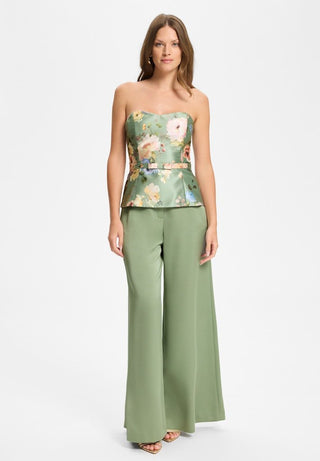 Floral printed corset - Dresses Boutique B.V.