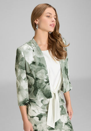 Flower scuba jacket - Dresses Boutique B.V.