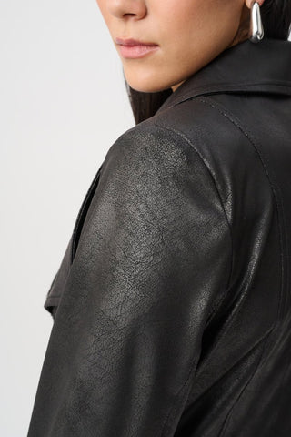 Foiled Knit Fitted Jacket - Dresses Boutique B.V.