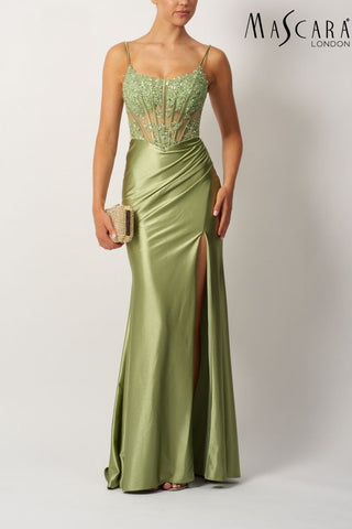 Foniana dress Olive - Dresses Boutique B.V.