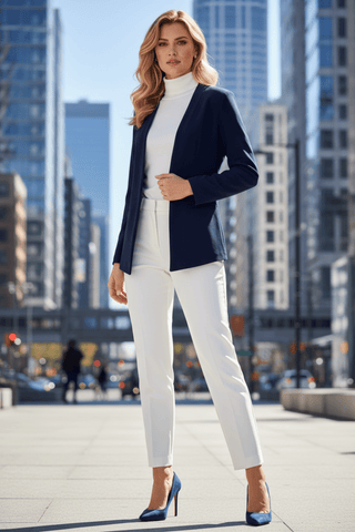 Knit blazer LS - Dresses Boutique B.V.