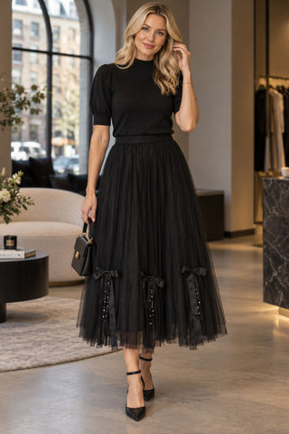 Sabella bow skirt