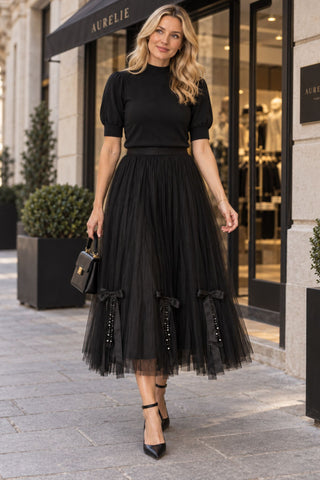 Sabella bow skirt