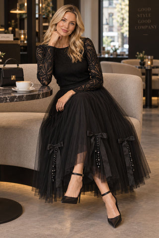 Sabella bow skirt