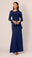 Navy Sateen