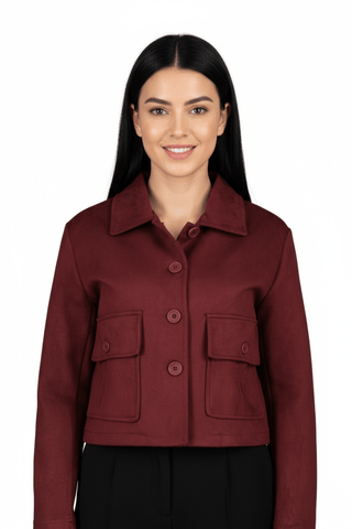 Fresia jacket Bordeaux - Dresses Boutique B.V.
