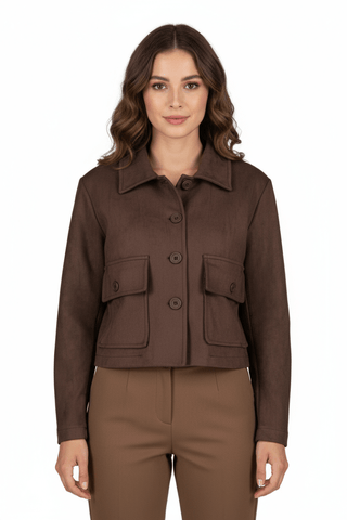 Fresia jacket Choco - Dresses Boutique B.V.