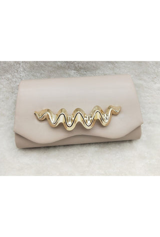 Fune clutch Beige - Dresses Boutique B.V.