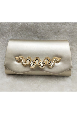 Fune clutch Gold - Dresses Boutique B.V.