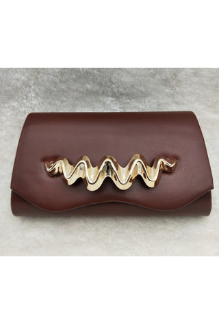 Fune clutch Maroon - Dresses Boutique B.V.